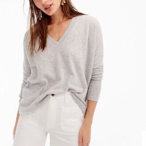 J. Crew | Navy Super Soft Yarn V-Neck Sweater